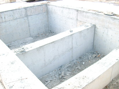 Aplicare tratament de impermeabilizare - RADMYX RADMYX Aditiv in beton - PRO HOTELS - Bazin separator