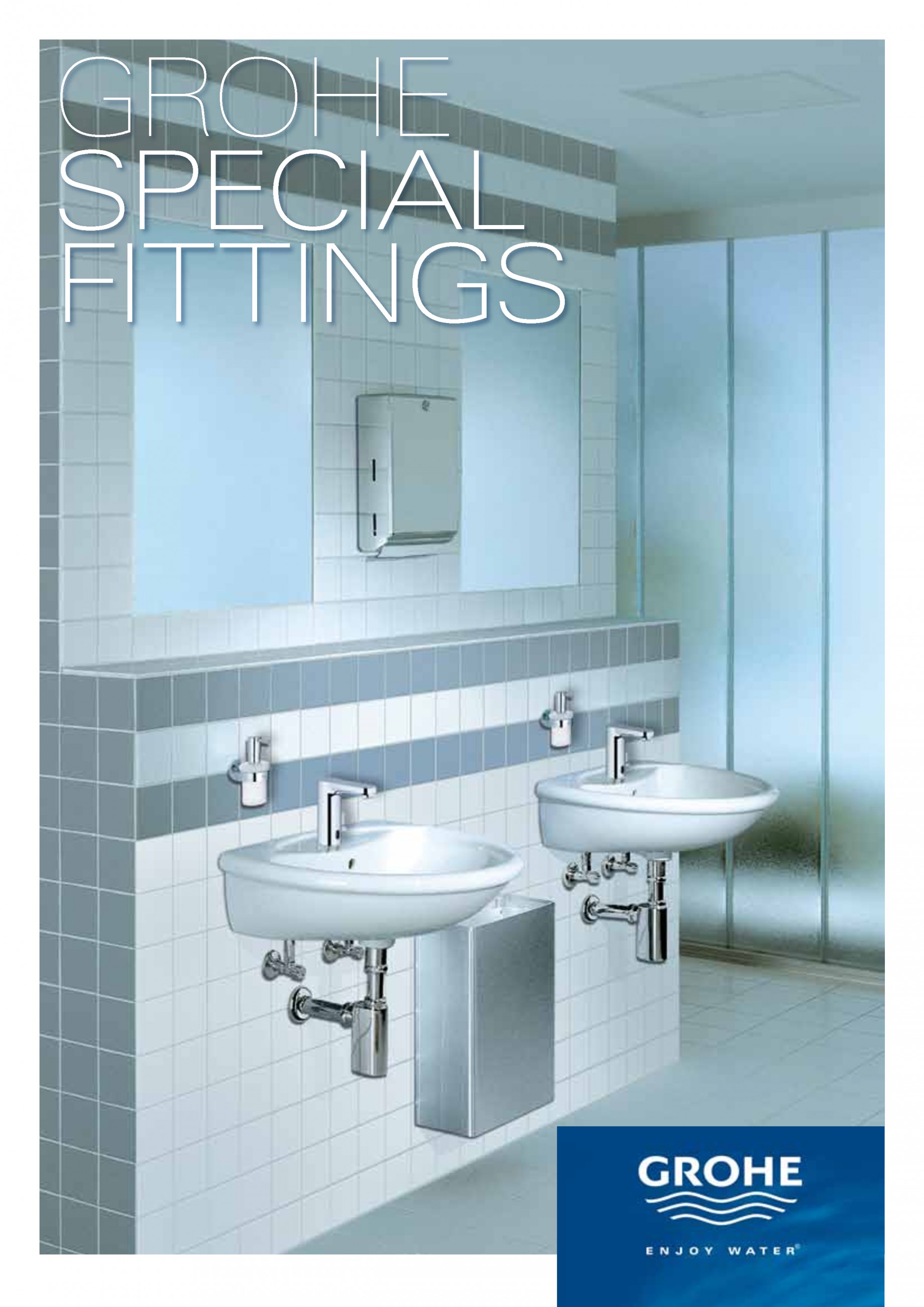 Catalog, brosura Baterii sanitare speciale Grohtherm Ergomix, Grohtherm ...