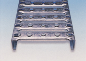 Profilul metalic de tabla BP-U Gratare metalice perforate (profiluri din tabla) tip B