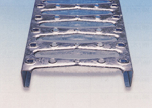 Profilul metalic de tabla BR Gratare metalice perforate (profiluri din tabla) tip B