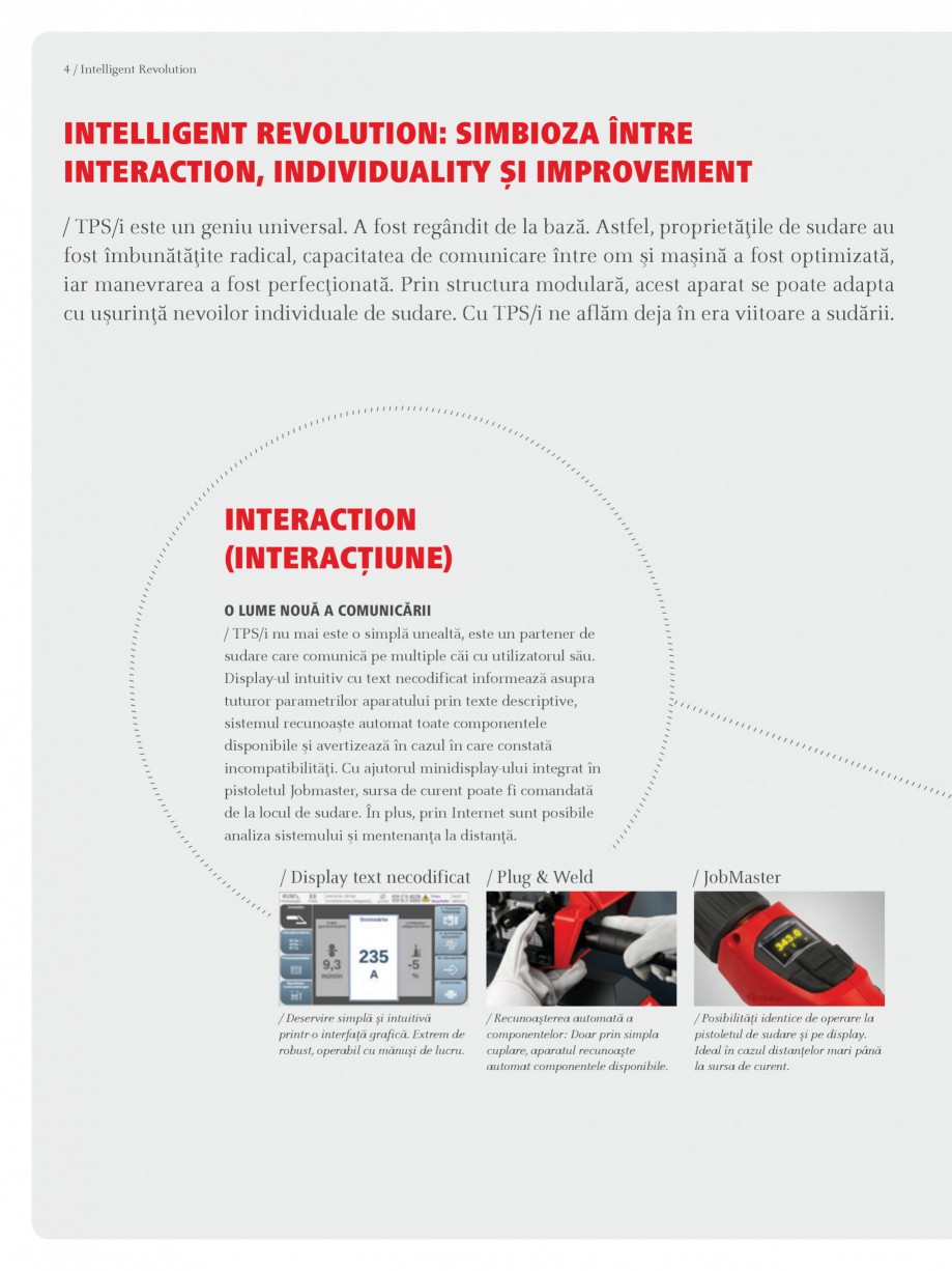Pagina 4-Aparate de sudura MIG-MAG cu tegnologia TPSi FRONIUS TPS 320i Catalog, brosura Romana / /
/ /
/ /
/ ...