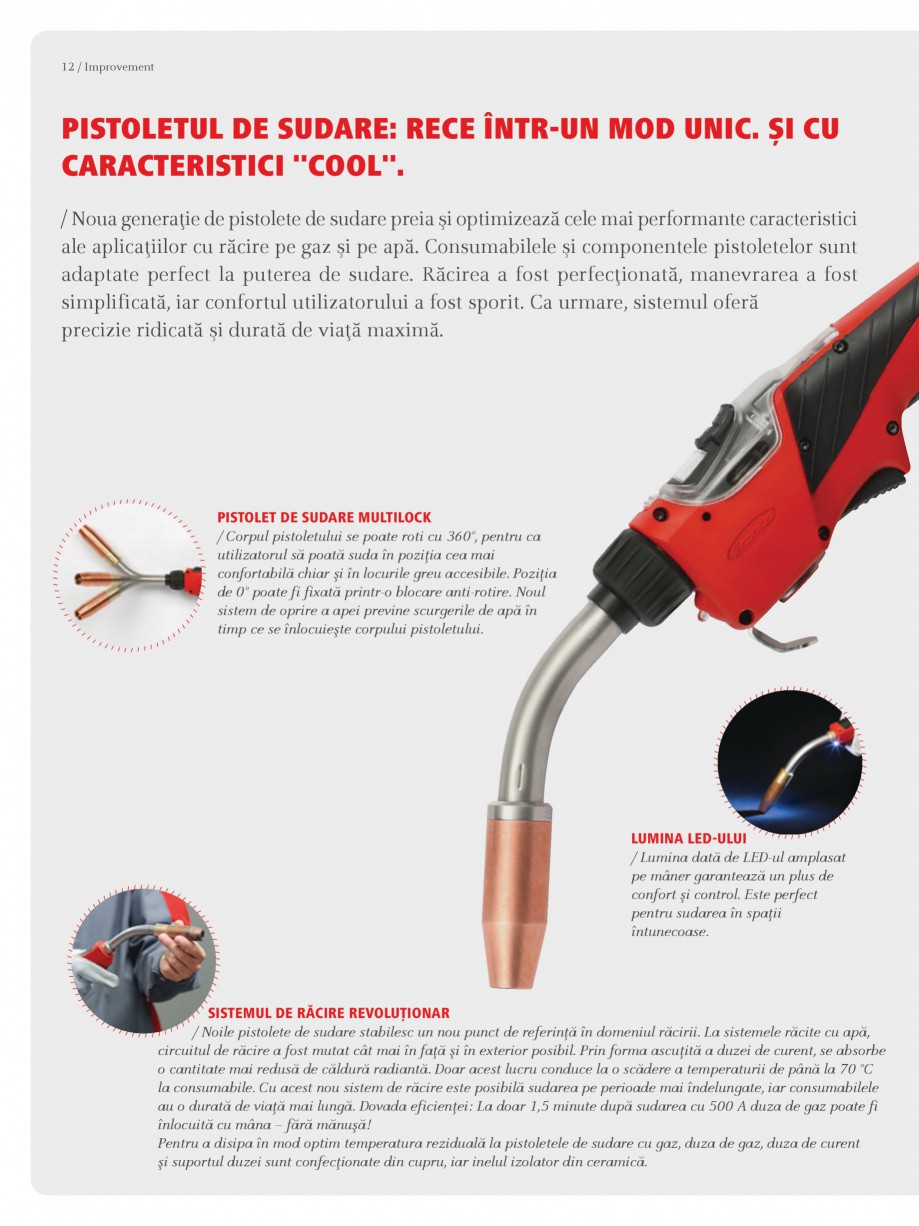 Pagina 12-Aparate de sudura MIG-MAG cu tegnologia TPSi FRONIUS TPS 320i Catalog, brosura Romana i analizat cu
...