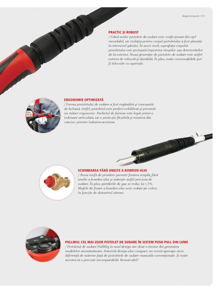 Pagina 13-Aparate de sudura MIG-MAG cu tegnologia TPSi FRONIUS TPS 320i Catalog, brosura Romana deal pentru...