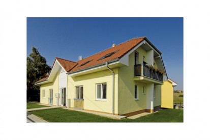 Casa YTONG cu fatada galbena A+, CLASIC, FORTE Constructii rezidentiale