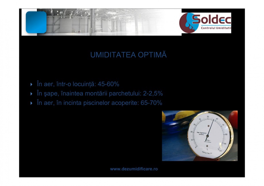 Pagina 7-Prezentare companie SOLDEC
 WOODS AUSTRIA Catalog, brosura Romana dustria alimentară, pentru...