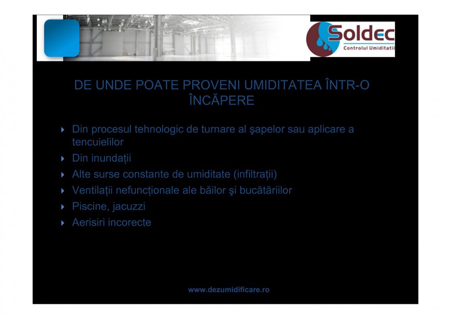 Pagina 11-Prezentare companie SOLDEC
 WOODS AUSTRIA Catalog, brosura Romana 