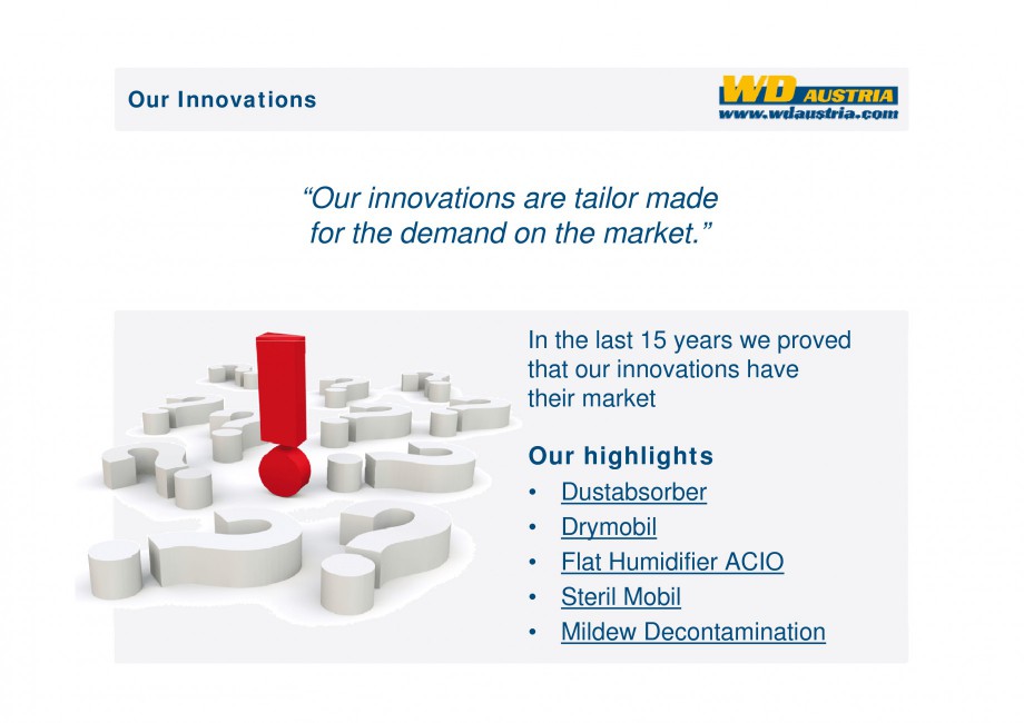 Pagina 19-Prezentare - WD Austria WOODS AUSTRIA Catalog, brosura Engleza 