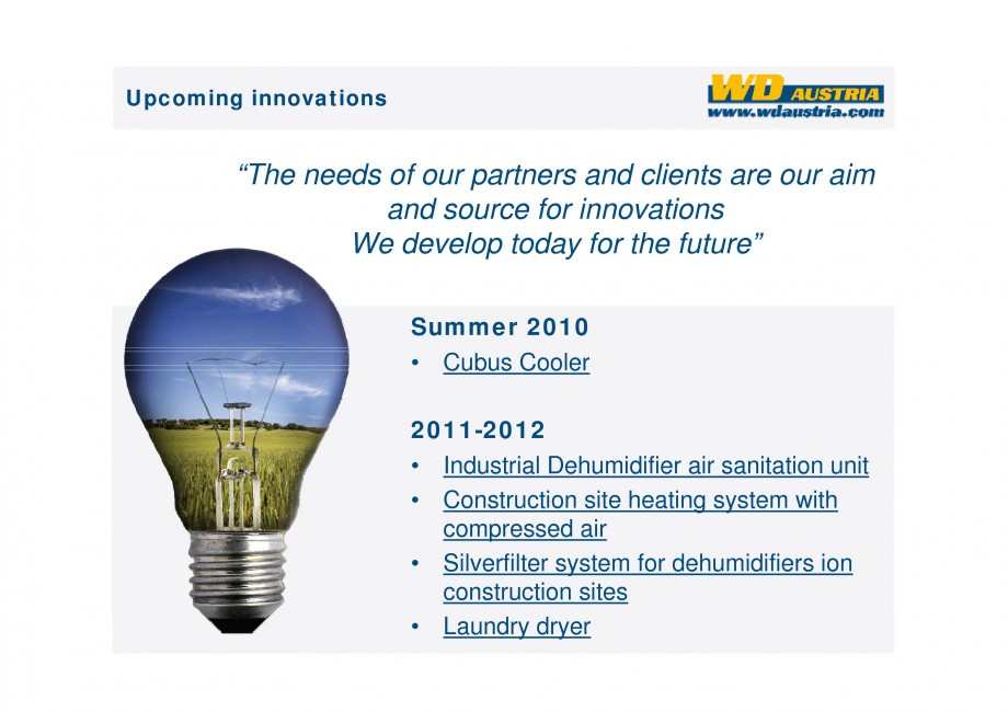 Pagina 27-Prezentare - WD Austria WOODS AUSTRIA Catalog, brosura Engleza 