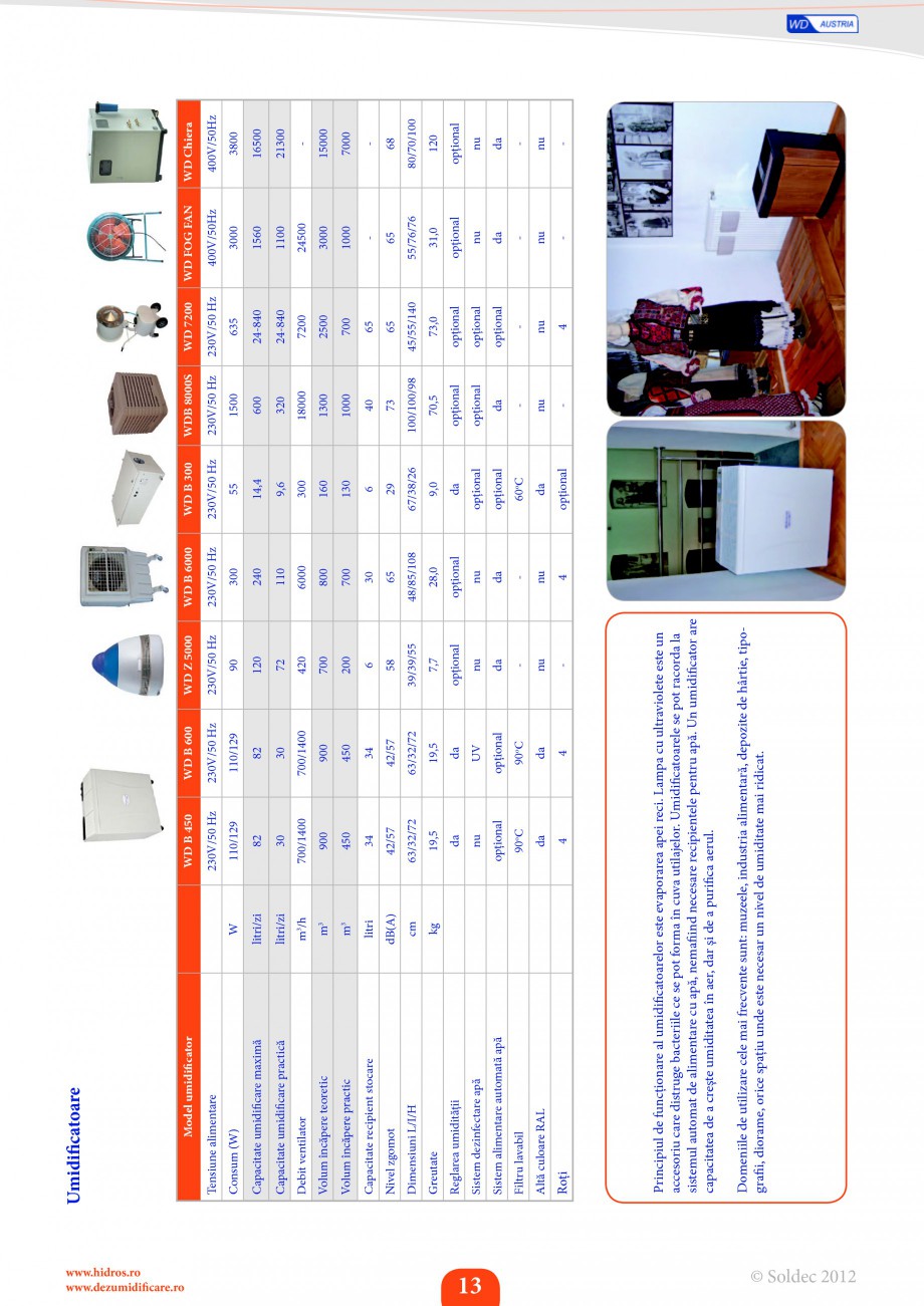 Pagina 13-Dezumidificatoare pentru piscine Soldec FH GH, SBA, SHH, SRH Catalog, brosura Romana densator extern...