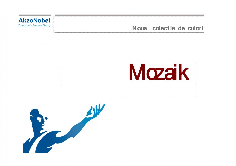 Pagina 1-Noua colectie de culori pentru vopsea pulberi  INTERPON Mozaik Catalog, brosura Romana Noua colectie...