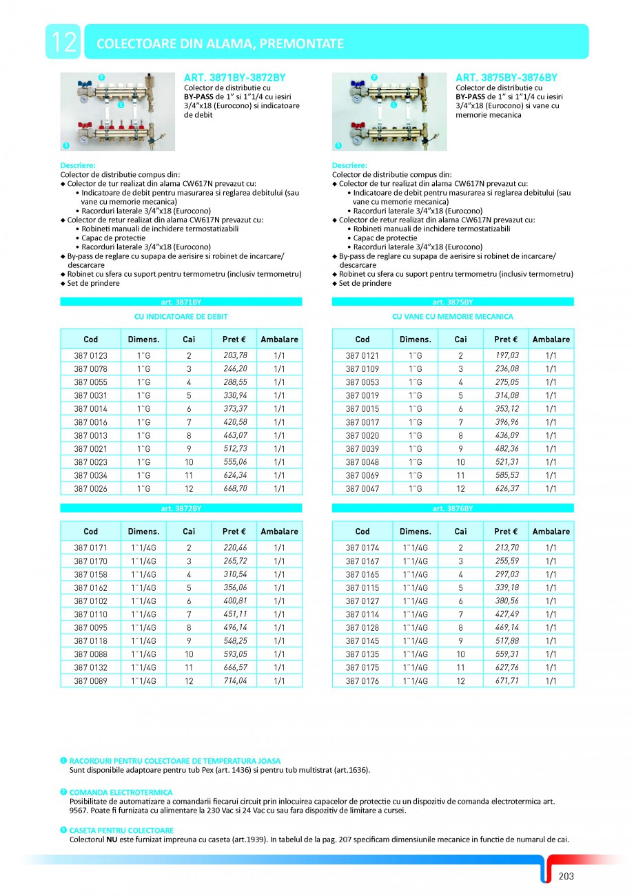 Pagina 29-Sisteme complete de incalzire in pardoseala TIEMME Catalog, brosura Romana z si O-RING

ART. 2182R

...
