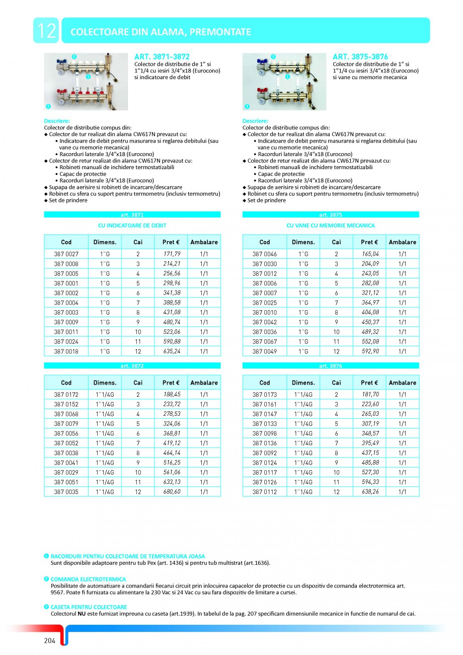 Pagina 30-Sisteme complete de incalzire in pardoseala TIEMME Catalog, brosura Romana ALAMA, PREMONTATE
2

ART....