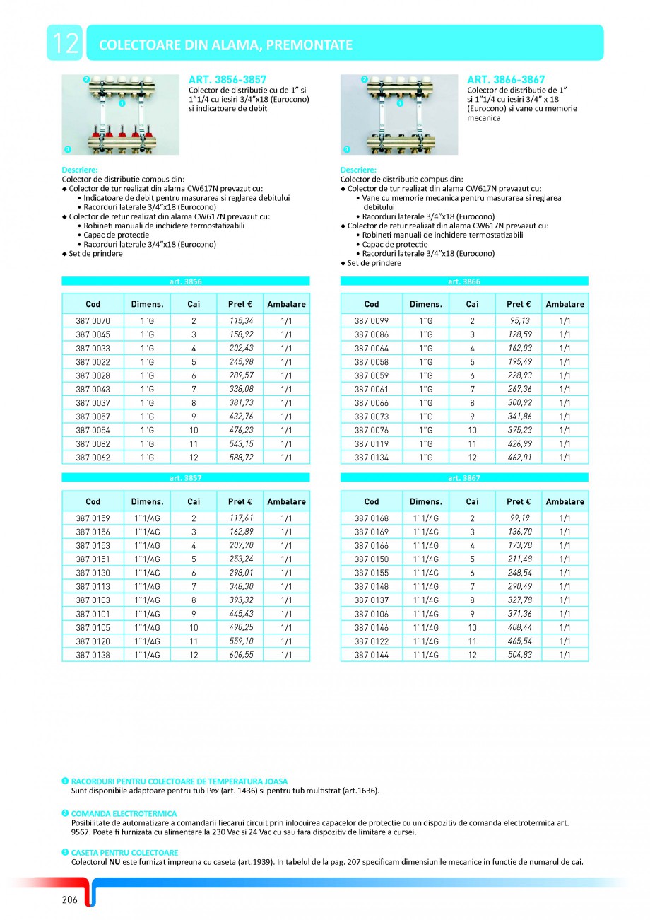 Pagina 32-Sisteme complete de incalzire in pardoseala TIEMME Catalog, brosura Romana ere termostatizabili 	...