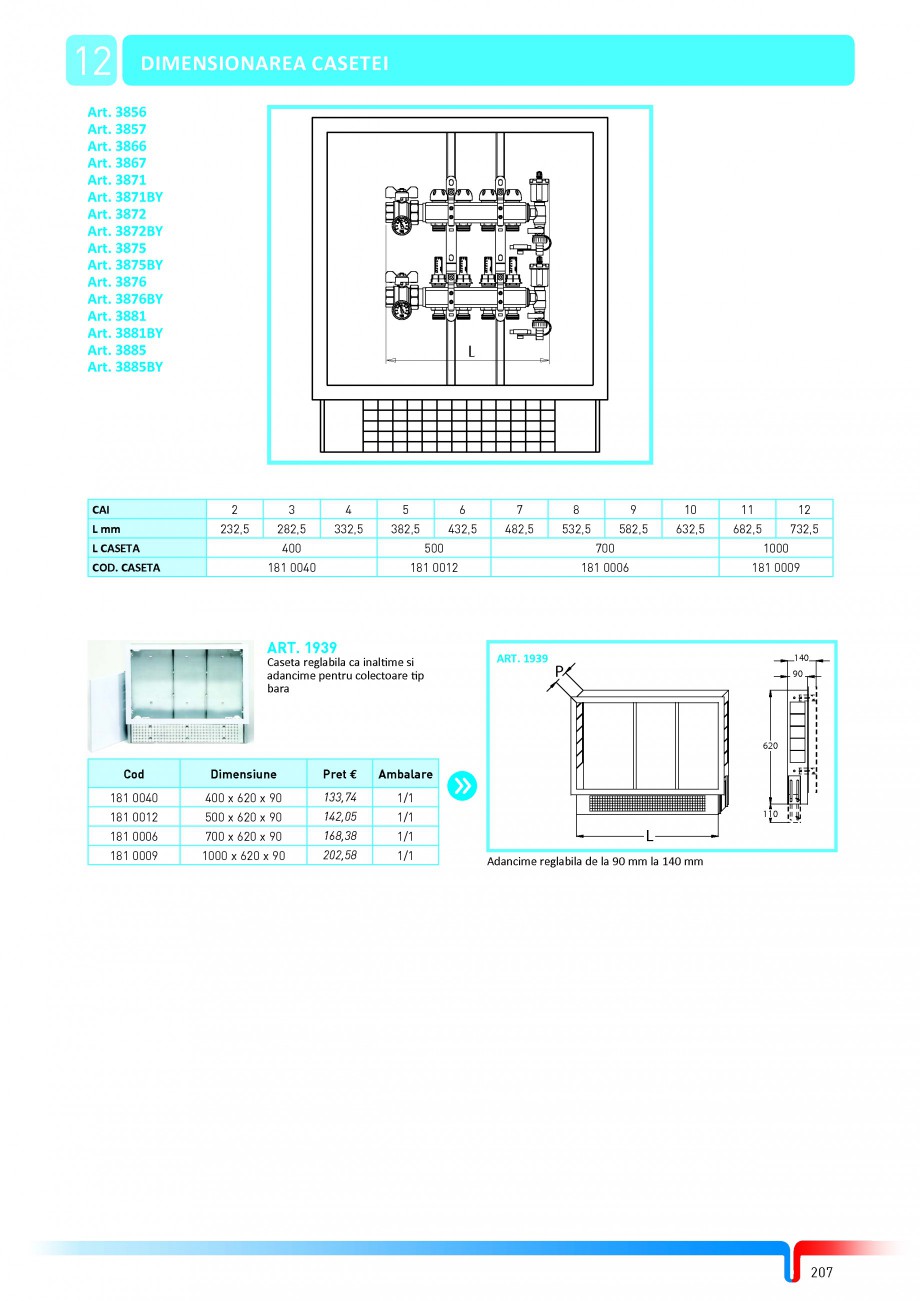 Pagina 33-Sisteme complete de incalzire in pardoseala TIEMME Catalog, brosura Romana  1/1 1/1 1/1 1/1 1/1 1/1 ...