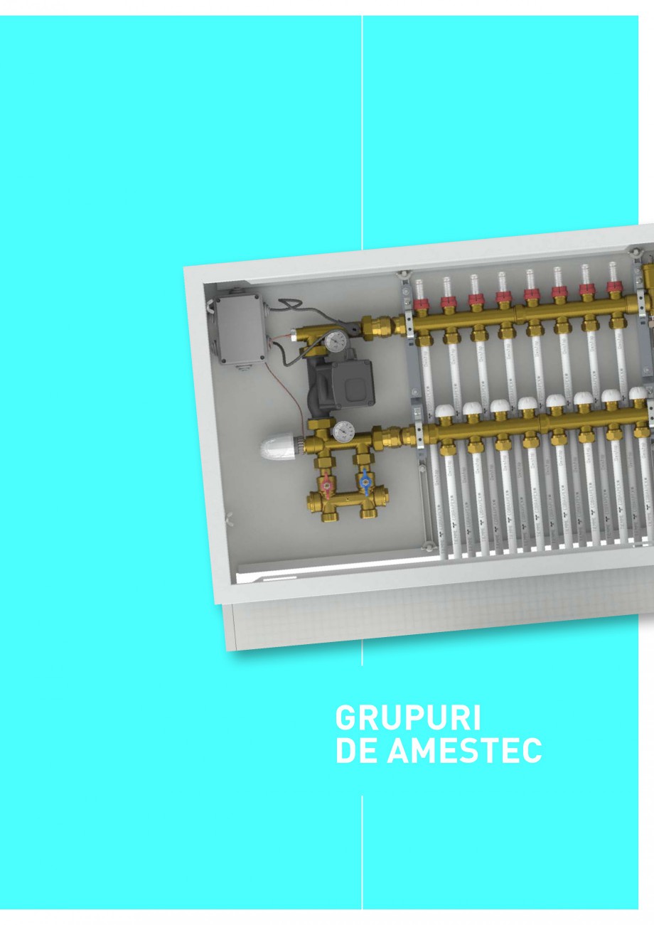 Pagina 37-Sisteme complete de incalzire in pardoseala TIEMME Catalog, brosura Romana mitare a cursei. CASETA...