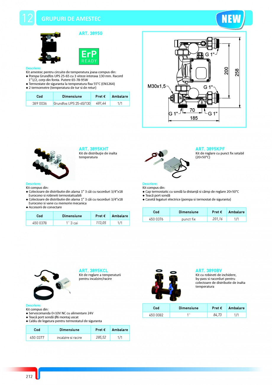 Pagina 38-Sisteme complete de incalzire in pardoseala TIEMME Catalog, brosura Romana arcare/ descarcare u...