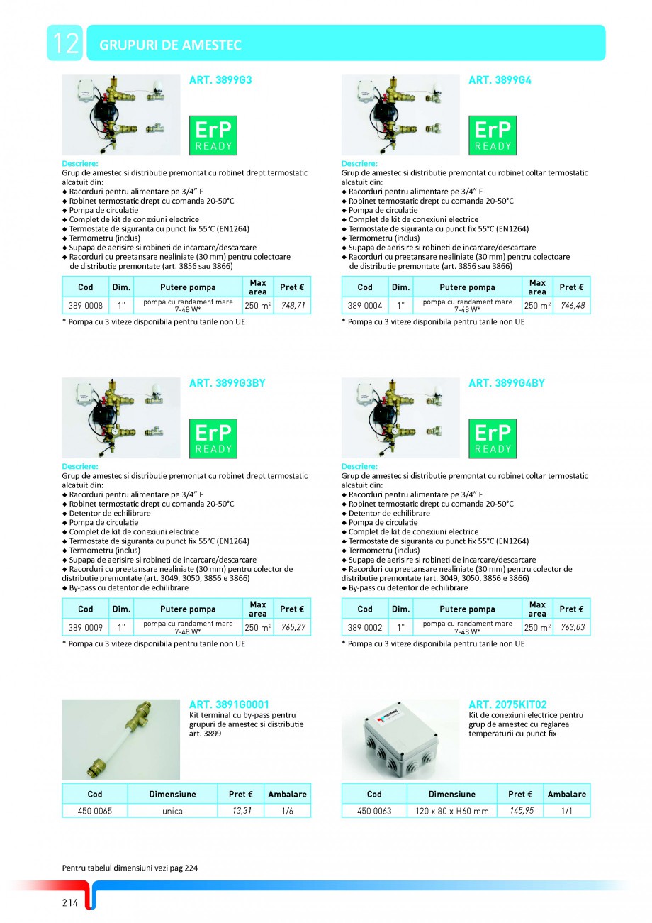 Pagina 40-Sisteme complete de incalzire in pardoseala TIEMME Catalog, brosura Romana 1,12 360,17 404,02 443,14...