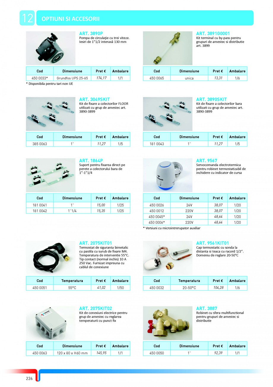 Pagina 52-Sisteme complete de incalzire in pardoseala TIEMME Catalog, brosura Romana iguranta cu punct fix...