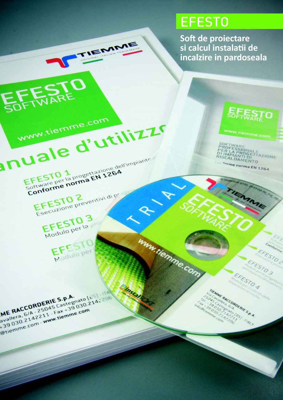 Pagina 54-Sisteme complete de incalzire in pardoseala TIEMME Catalog, brosura Romana ributie premontate (art. ...