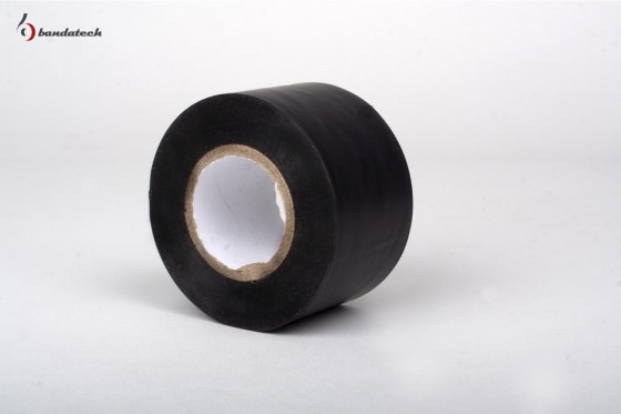 BANDATECH Rola banda adeziva electroizolatoare din PVC - neagra - Benzi adezive pentru instalatii de climatizare