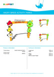 Echipament de joaca pentru copii - AB0053 LAPPSET - ANGRY BIRDS