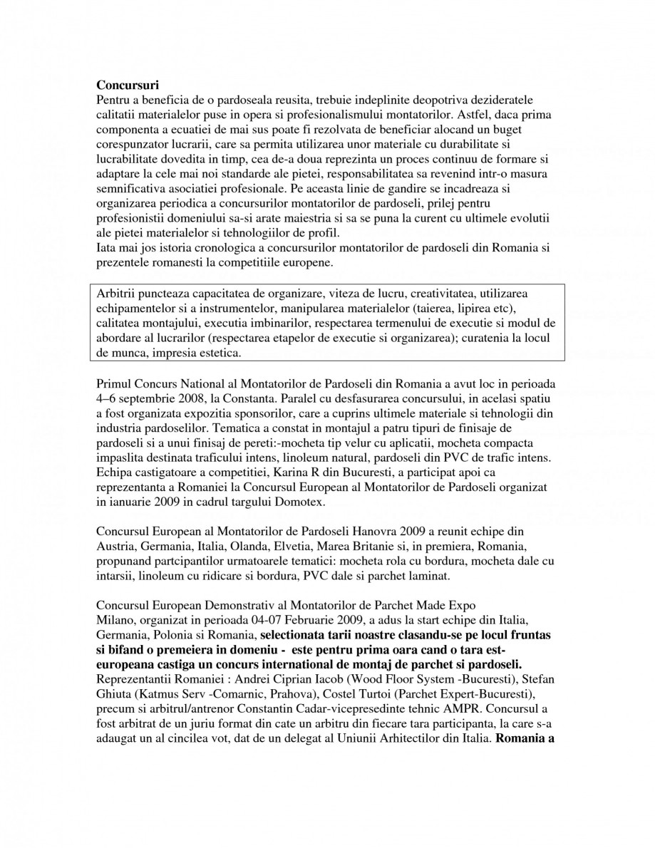 Pagina 1-AMPR - Concursuri, organizare si participare  Catalog, brosura Romana Concursuri Pentru a beneficia ...