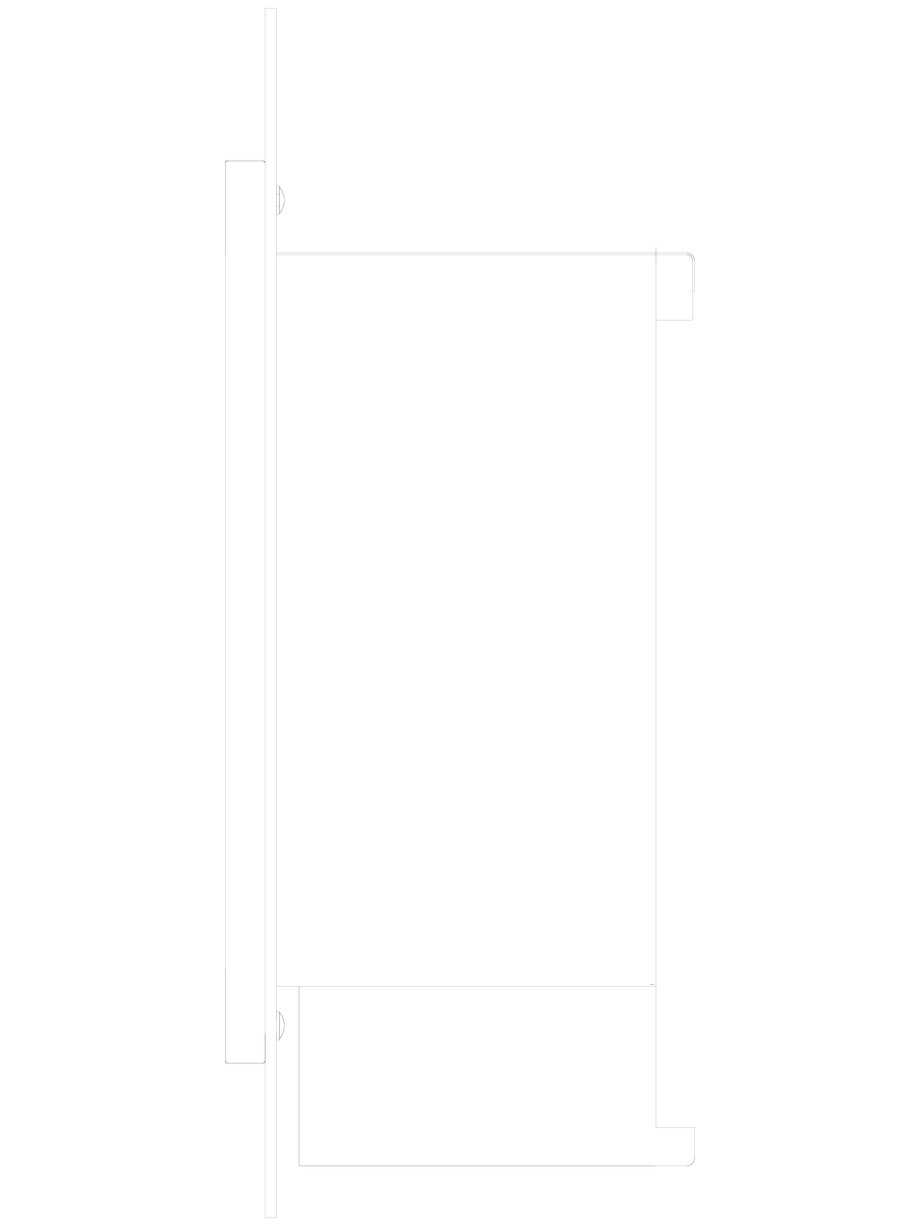 Pagina 1-CAD-DWG Semineu pe bioetanol - Vedre laterala PLANIKA Detaliu de produs Modern Line - EXPRESIONE 