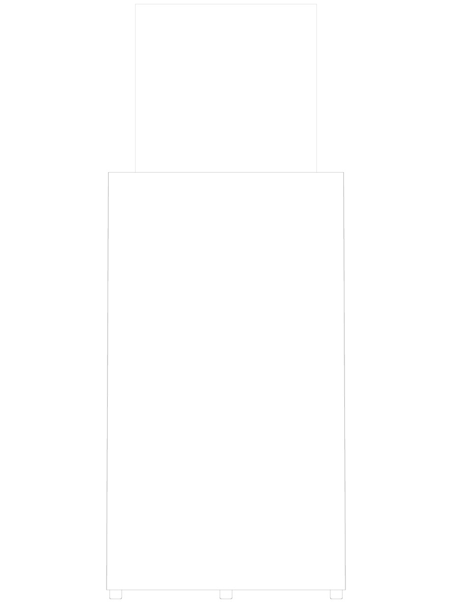 Pagina 1-CAD-DWG Semineu pe bioetanol pentru exterior - Vedere laterala PLANIKA Detaliu de produs TOTEM...