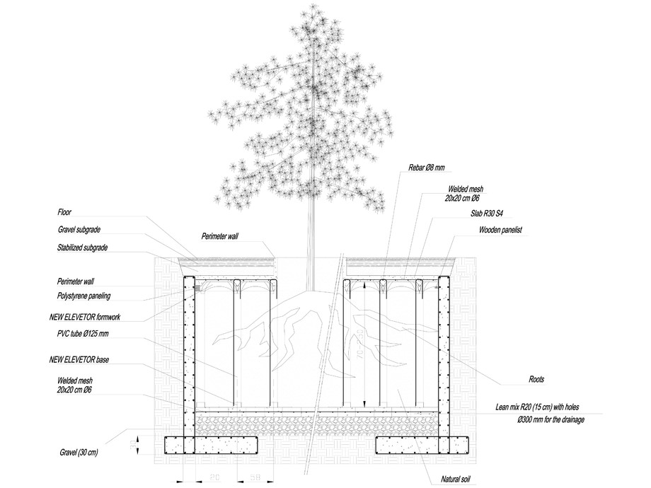 Pagina 1-CAD-DWG Sistem de cofraje pierdute pentru pardoseli ventilate - Root protection part 1 GEOPLAST...