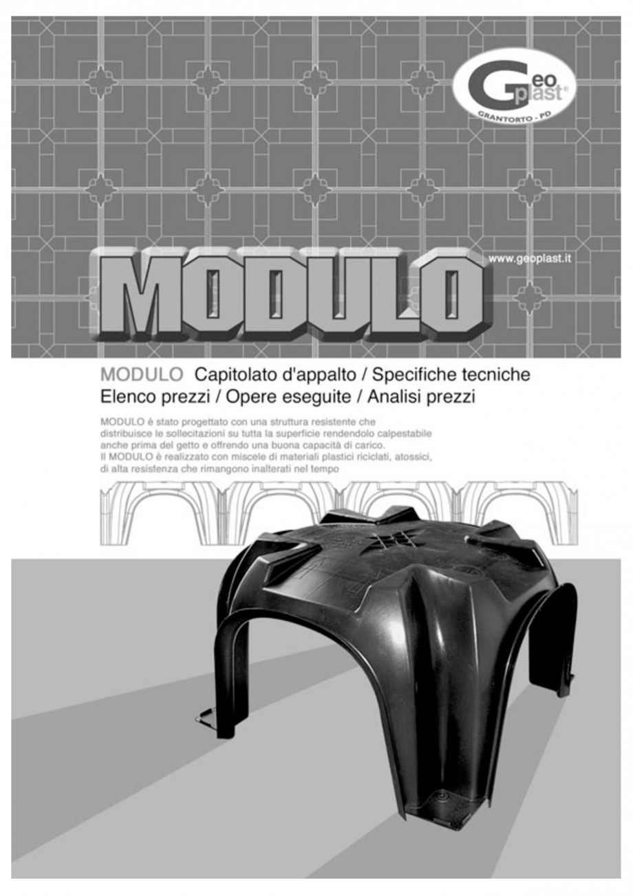 Pagina 10 - Cofraje pierdute pentru realizarea pardoselilor ventilate monolit GEOPLAST MODULO ® ...