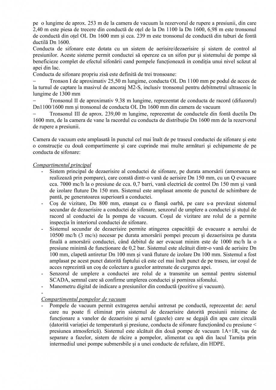 Pagina 5-Proiect Hidrotehnic Complex - Prezentare ISPA Tarnita PIF 2009  Lucrari, proiecte Romana zarea...