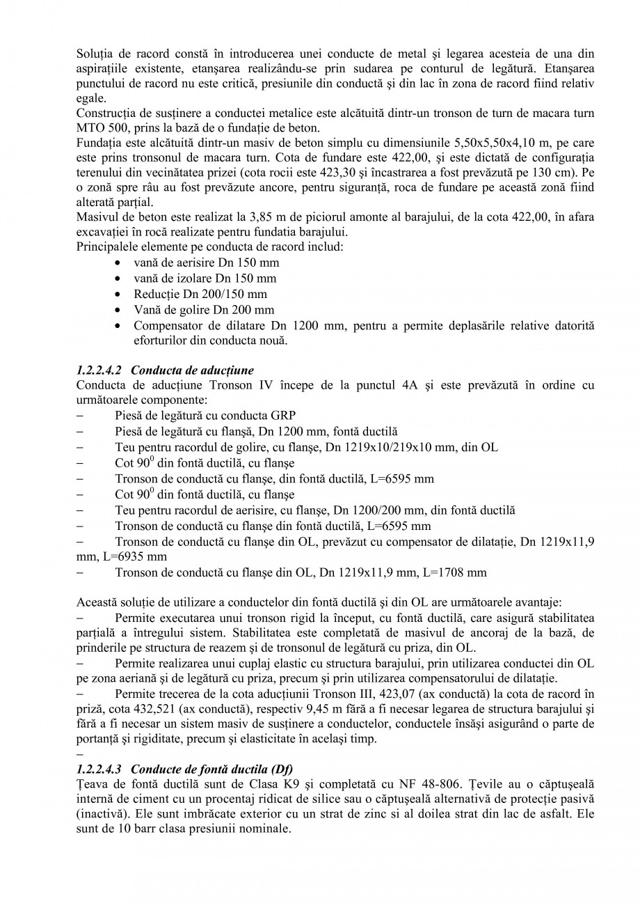 Pagina 16-Proiect Hidrotehnic Complex - Prezentare ISPA Tarnita PIF 2009  Lucrari, proiecte Romana pozitive...
