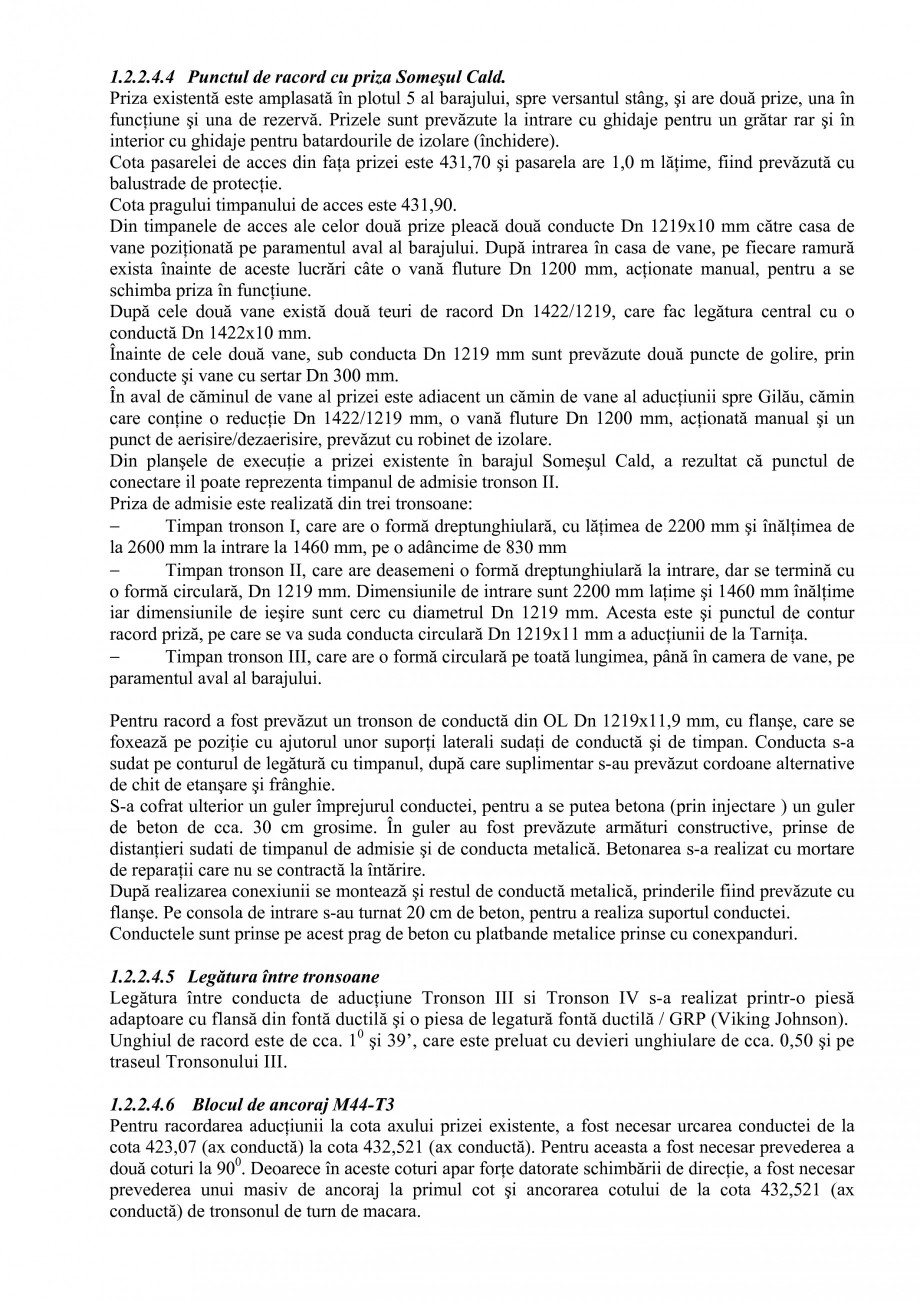 Pagina 17-Proiect Hidrotehnic Complex - Prezentare ISPA Tarnita PIF 2009  Lucrari, proiecte Romana tici:...