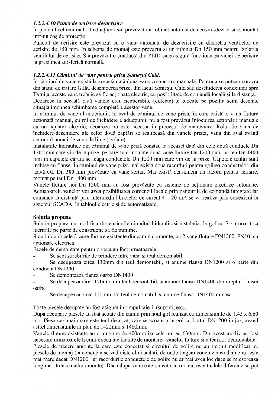 Pagina 19 - Proiect Hidrotehnic Complex - Prezentare ISPA Tarnita PIF 2009  Lucrari, proiecte Romana...
