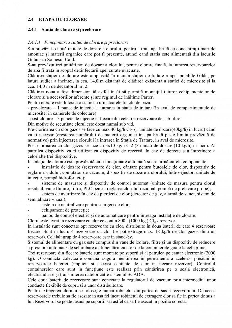 Pagina 31-Proiect Hidrotehnic Complex - Prezentare ISPA Tarnita PIF 2009  Lucrari, proiecte Romana l...