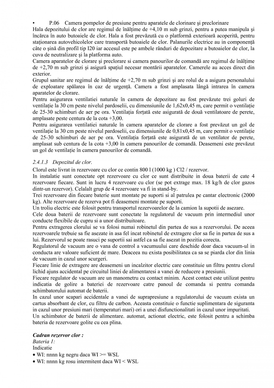 Pagina 33-Proiect Hidrotehnic Complex - Prezentare ISPA Tarnita PIF 2009  Lucrari, proiecte Romana rice de...