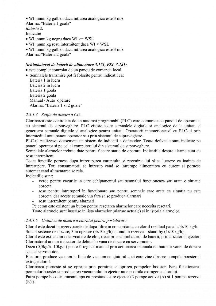 Pagina 34-Proiect Hidrotehnic Complex - Prezentare ISPA Tarnita PIF 2009  Lucrari, proiecte Romana eschisă pe...