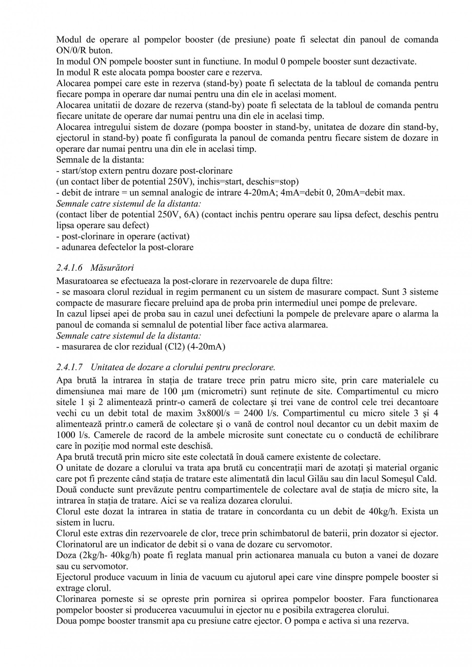 Pagina 35-Proiect Hidrotehnic Complex - Prezentare ISPA Tarnita PIF 2009  Lucrari, proiecte Romana uporţi...