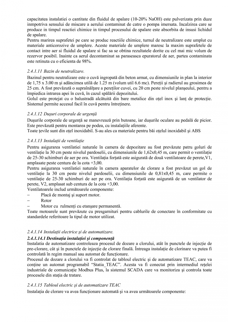 Pagina 37-Proiect Hidrotehnic Complex - Prezentare ISPA Tarnita PIF 2009  Lucrari, proiecte Romana ...