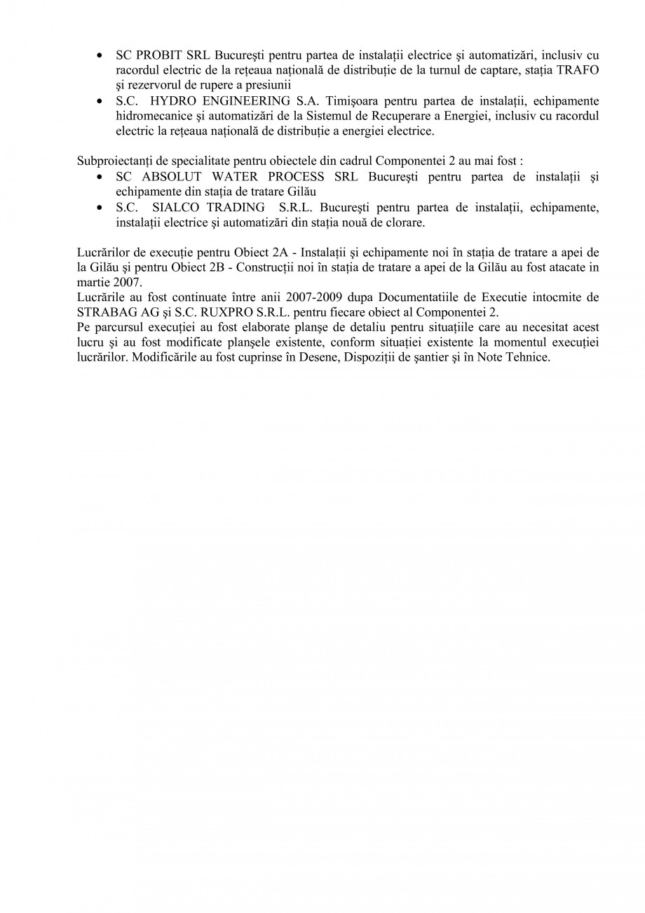 Pagina 39-Proiect Hidrotehnic Complex - Prezentare ISPA Tarnita PIF 2009  Lucrari, proiecte Romana etonate cu ...