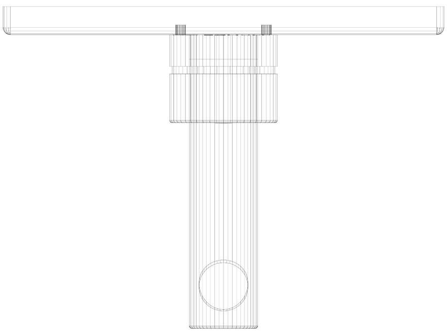 Pagina 1-CAD-DWG Baterie cu montaj in perete pentru lavoar 110mm SCHELL Detaliu de produs LINUS W-SC-M 
