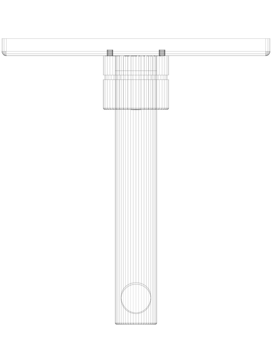 Pagina 1-CAD-DWG Baterie cu montaj in perete pentru lavoar 170mm SCHELL Detaliu de produs LINUS W-SC-M 