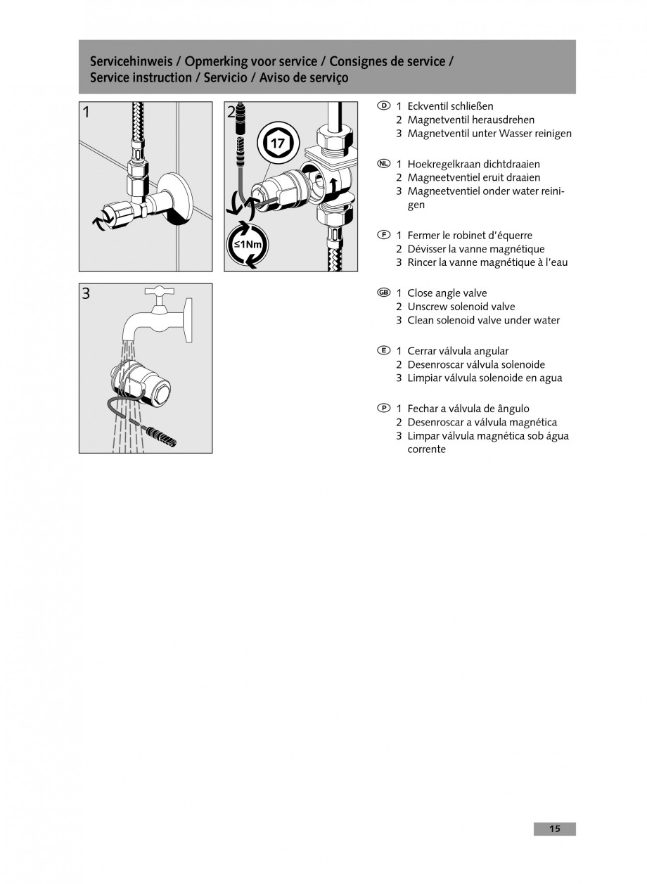 Pagina 15-Baterie cu temporizare pentru lavoar SCHELL Instructiuni montaj, utilizare Engleza, Germana,...