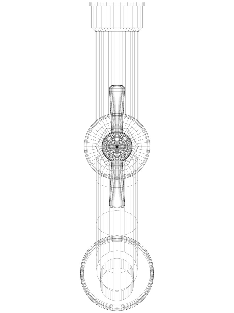 Pagina 1-CAD-DWG Robinet dublu servici SCHELL Detaliu de produs Robinete dublu servici 