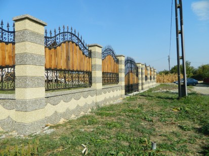 Gard spalat solzi Spalat Gard modular din beton