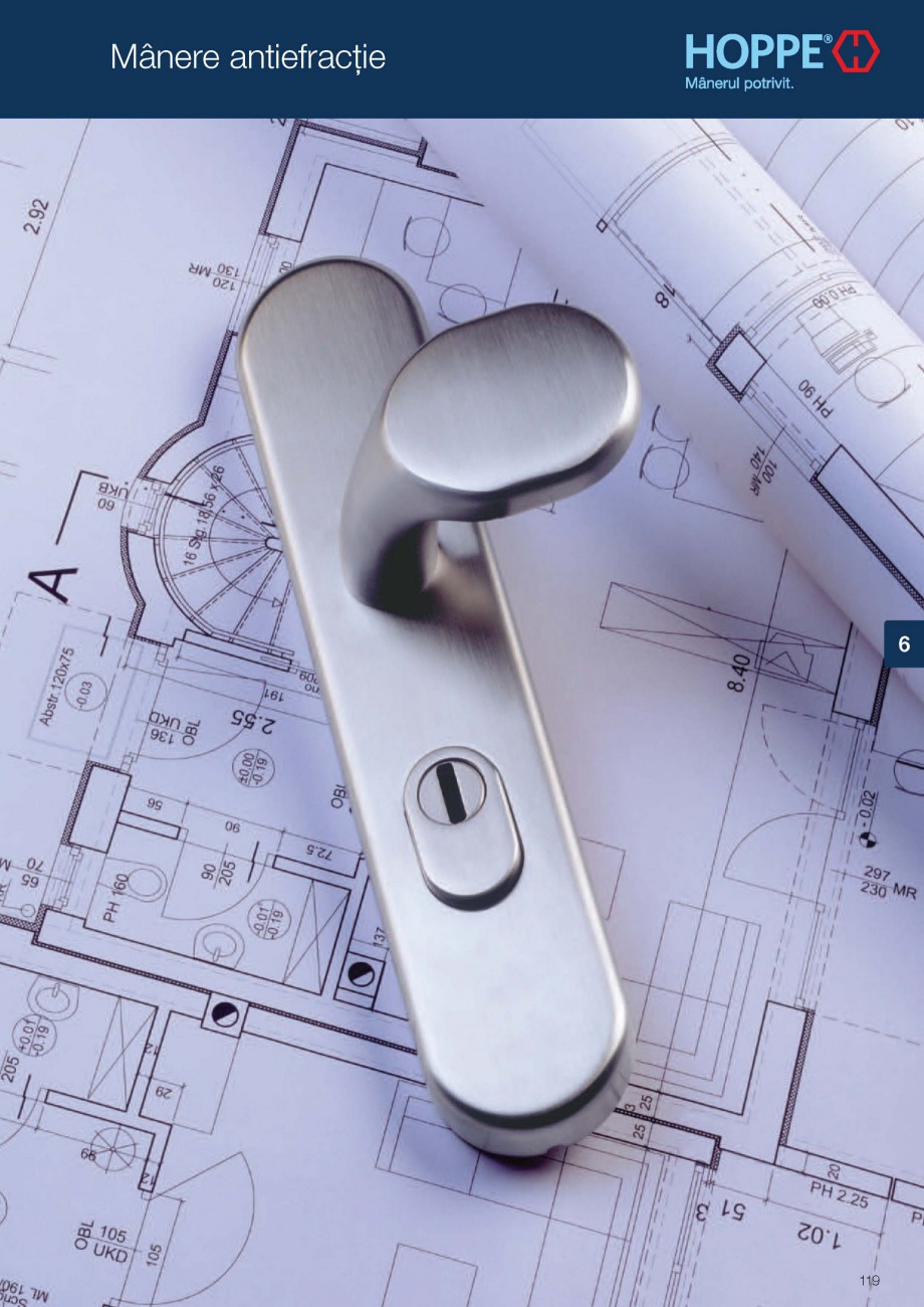 Pagina 1-Manere antiefractie HOPPE Fisa tehnica Romana 