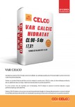 Pliant - Var CELCO - Var calcic hidratat CL90-S dp Var industrial bulgari calcic nestins CL90-Q
