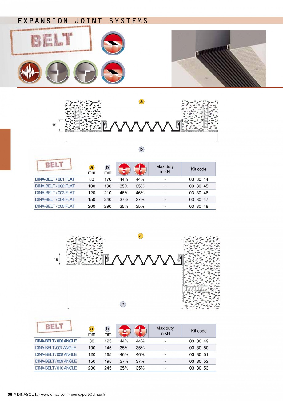 Pagina 40-Profile de dilatatie pentru pereti, pardoseli  Catalog, brosura Engleza, Franceza / 004 FLAt...