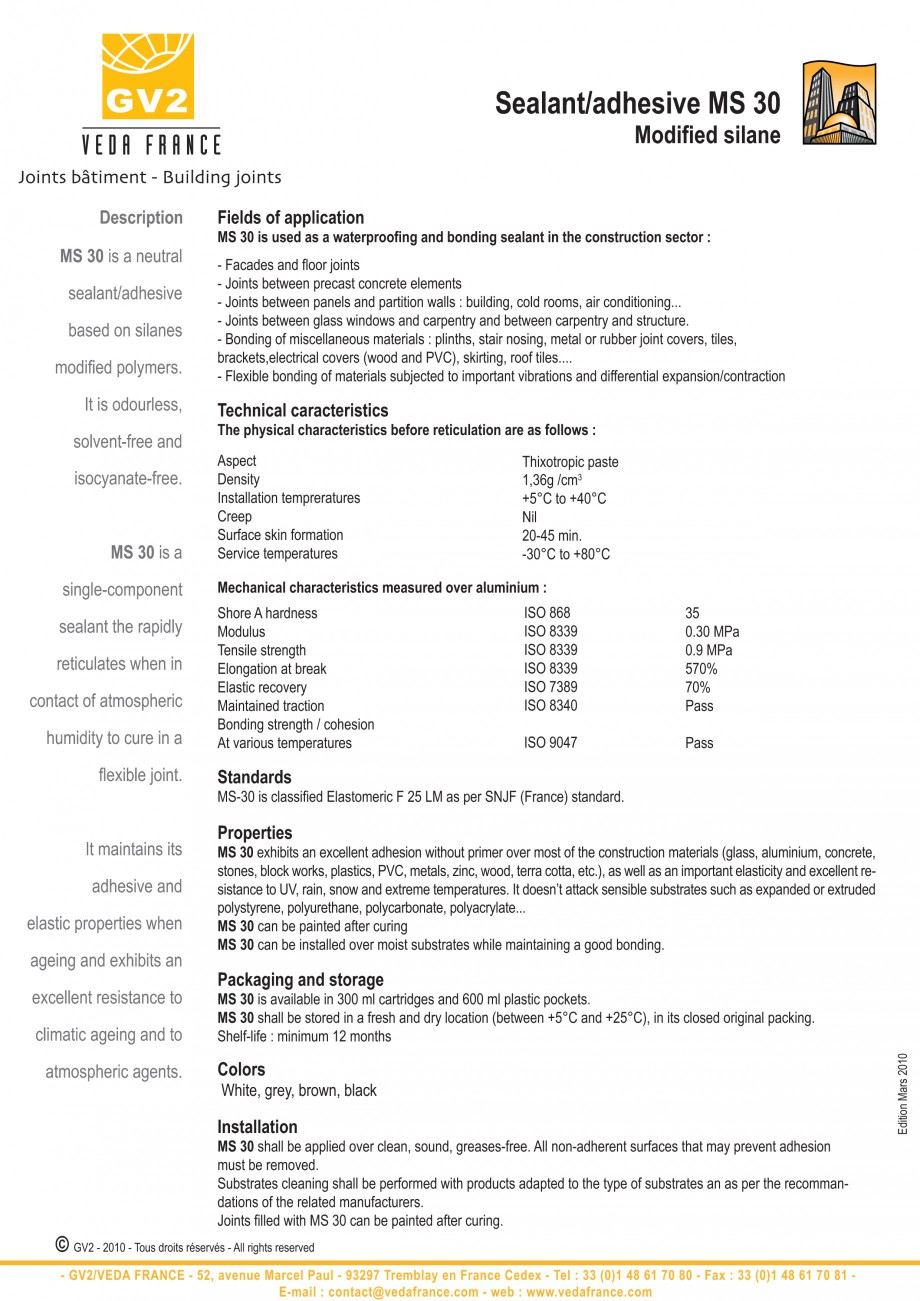 Pagina 4 - Ancore chimice pentru profile de dilatatie VEDA Accesories Accesorii Romana 

UEAtc...
