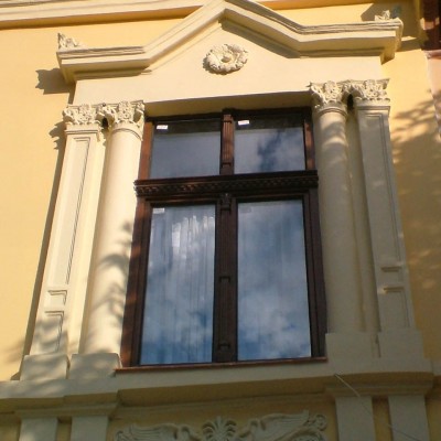 PROLEMATEX 24 (fereastra Alpha Bank Bistrita) - Ferestre din lemn stratificat PROLEMATEX